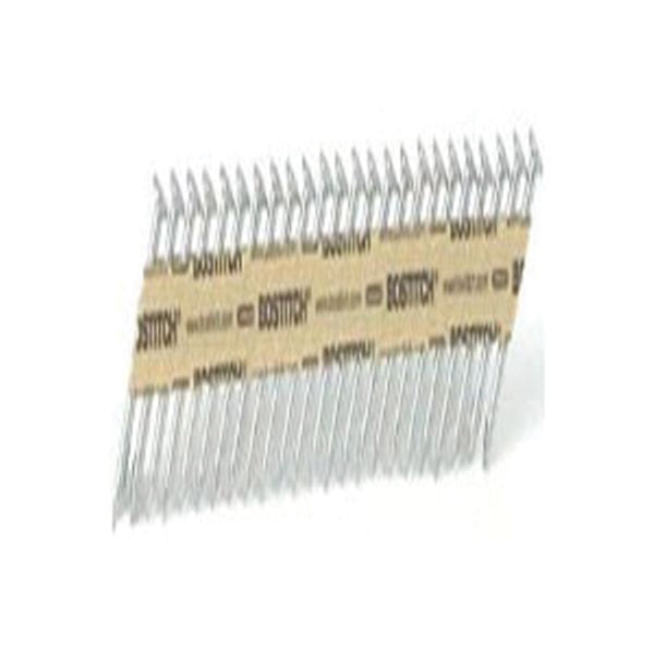 Bostitch Strapshot PT-MC13115-1M Connector Nail, 1-1/2 in L, 16 Gauge, Steel, Bright, Full Round Head, Smooth Shank