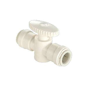 WATTS 3539-10/P-650 Stop Valve, 1/2 in Connection, 250 psi Pressure, Plastic Body