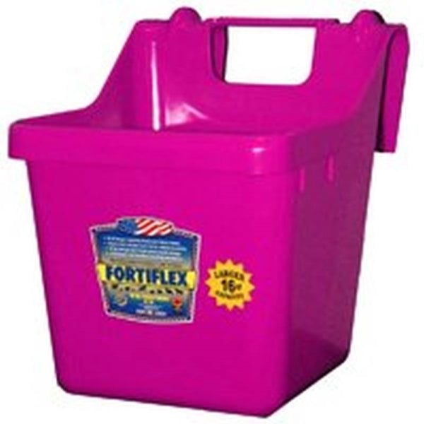 FORTEX-FORTIFLEX 1301612 Bucket Feeder, Fortalloy Rubber Polymer, Pink