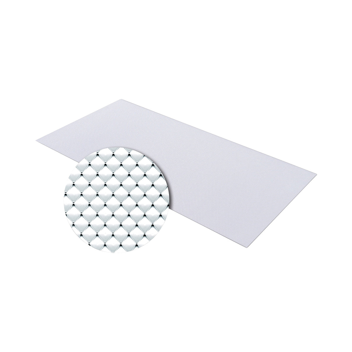 OPTIX 1A20083A Lighting Panel, Non-Yellowing, Acrylic, Clear