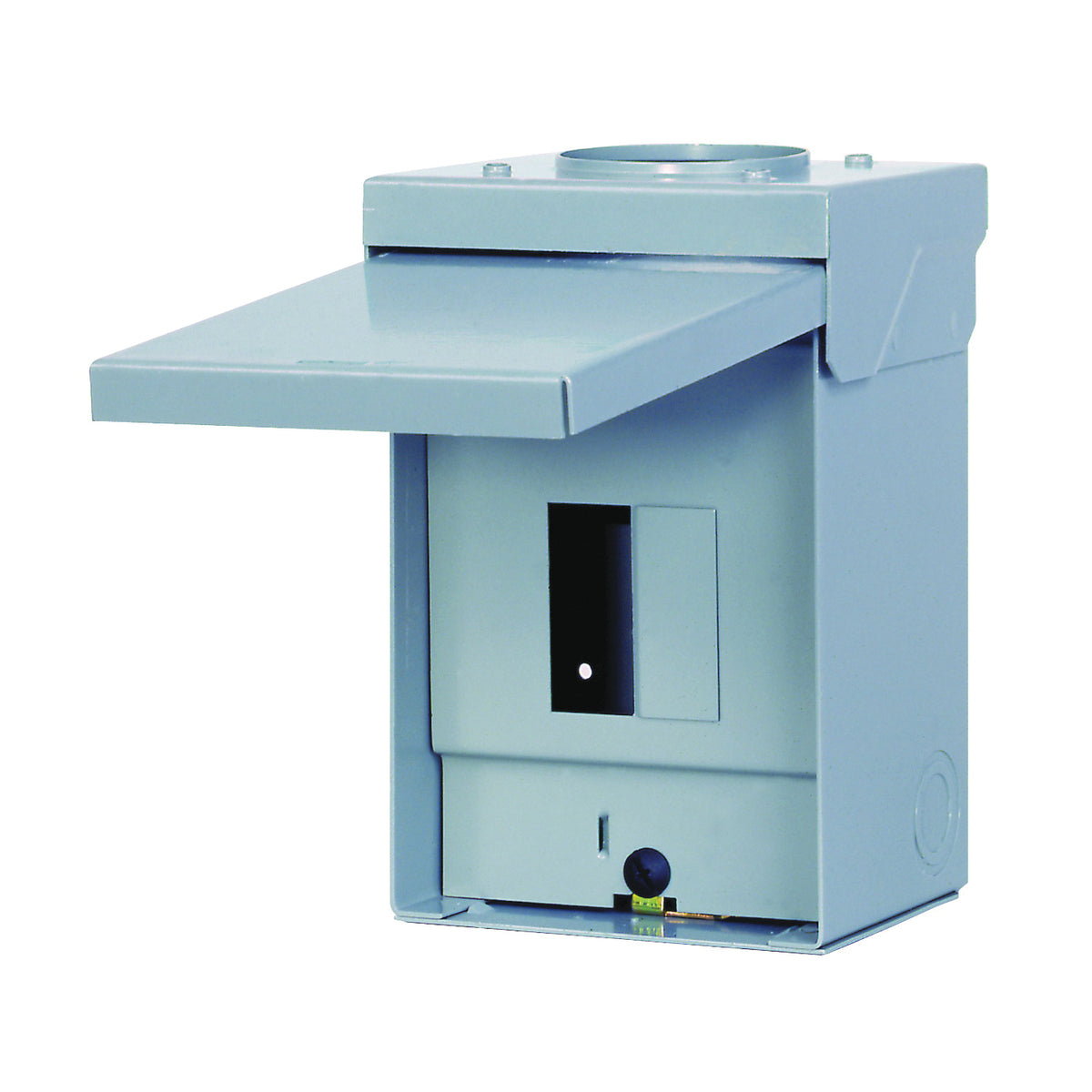 Siemens Murray EQ W0204ML1060U Load Center, 60 A, 2 -Space, 4 -Circuit, Main Lug, NEMA 3R Enclosure, Gray