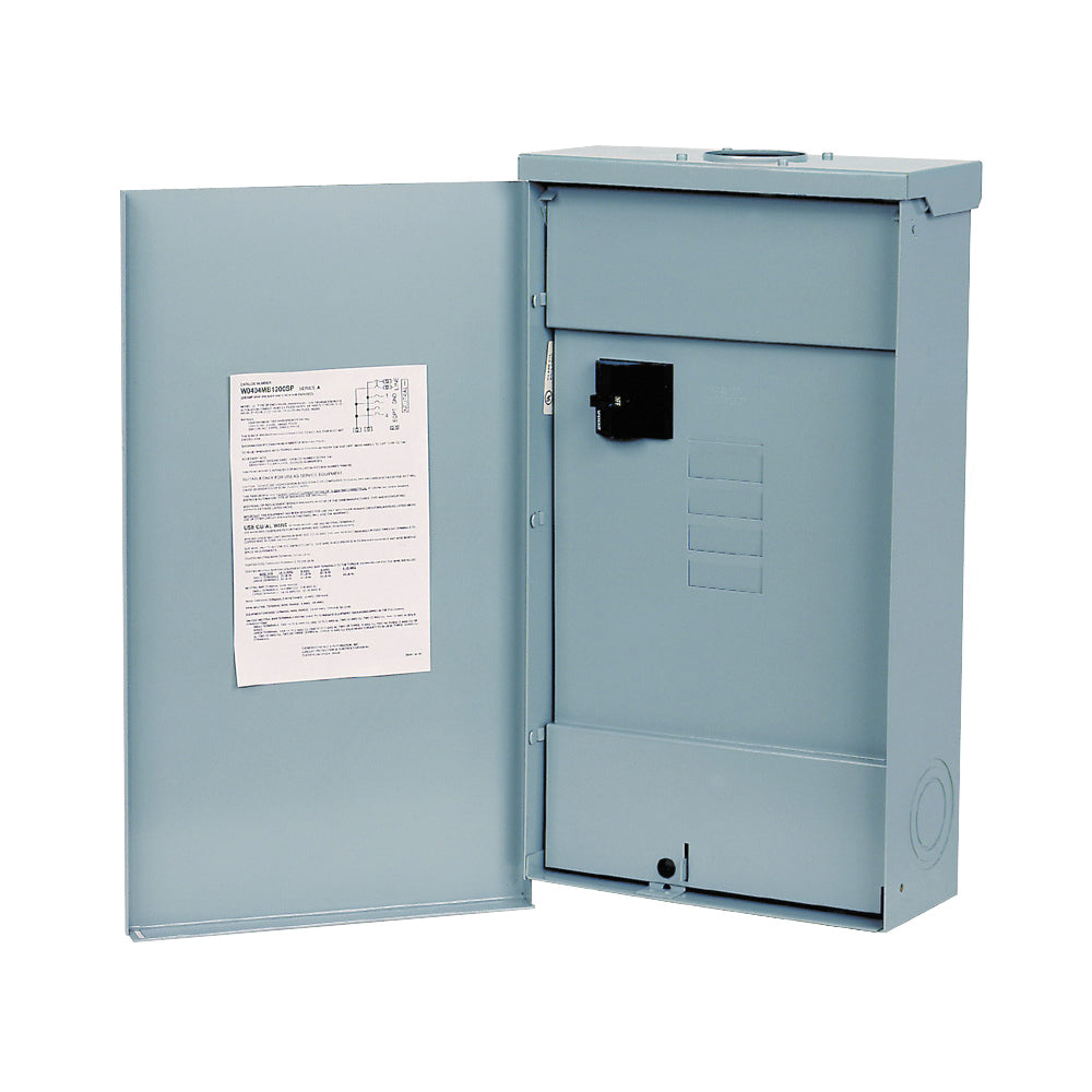 Siemens W0404MB1200CT Load Center, 200 A, NEMA 3R Enclosure, Plug Mounting