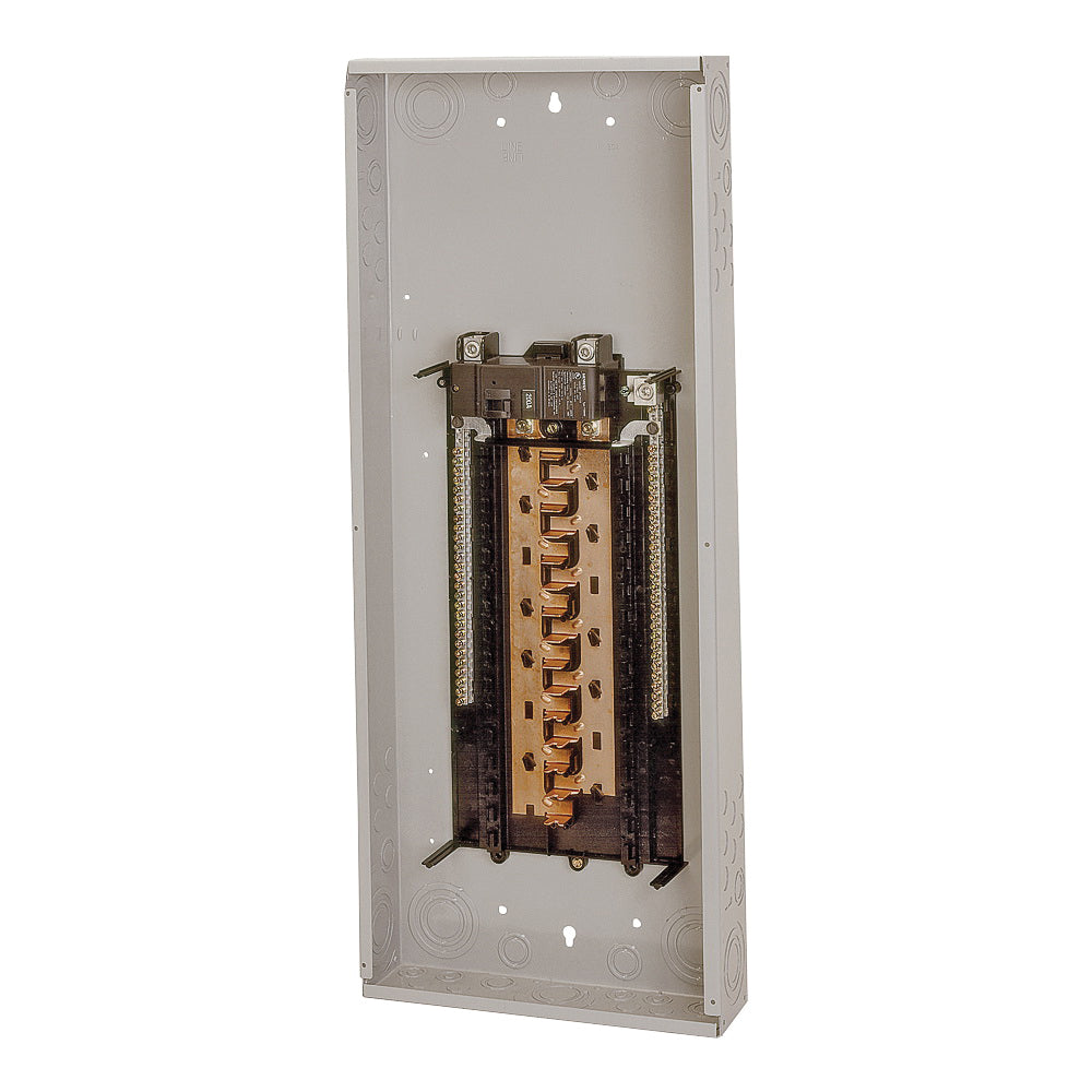 Siemens S2020B1100 Load Center, 20 -Pole, 100 A, 20 -Space, NEMA 1 Enclosure, Plug Mounting