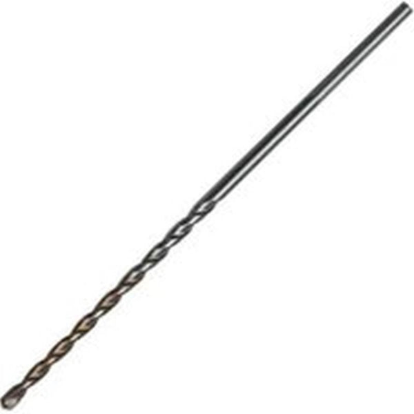 Milwaukee 48-20-8800 Hammer Drill Bit, 1/8 in Dia, 3 in OAL, Twist Flute, 2-Flute, 1/8 in Dia Shank, 3-Flat Shank