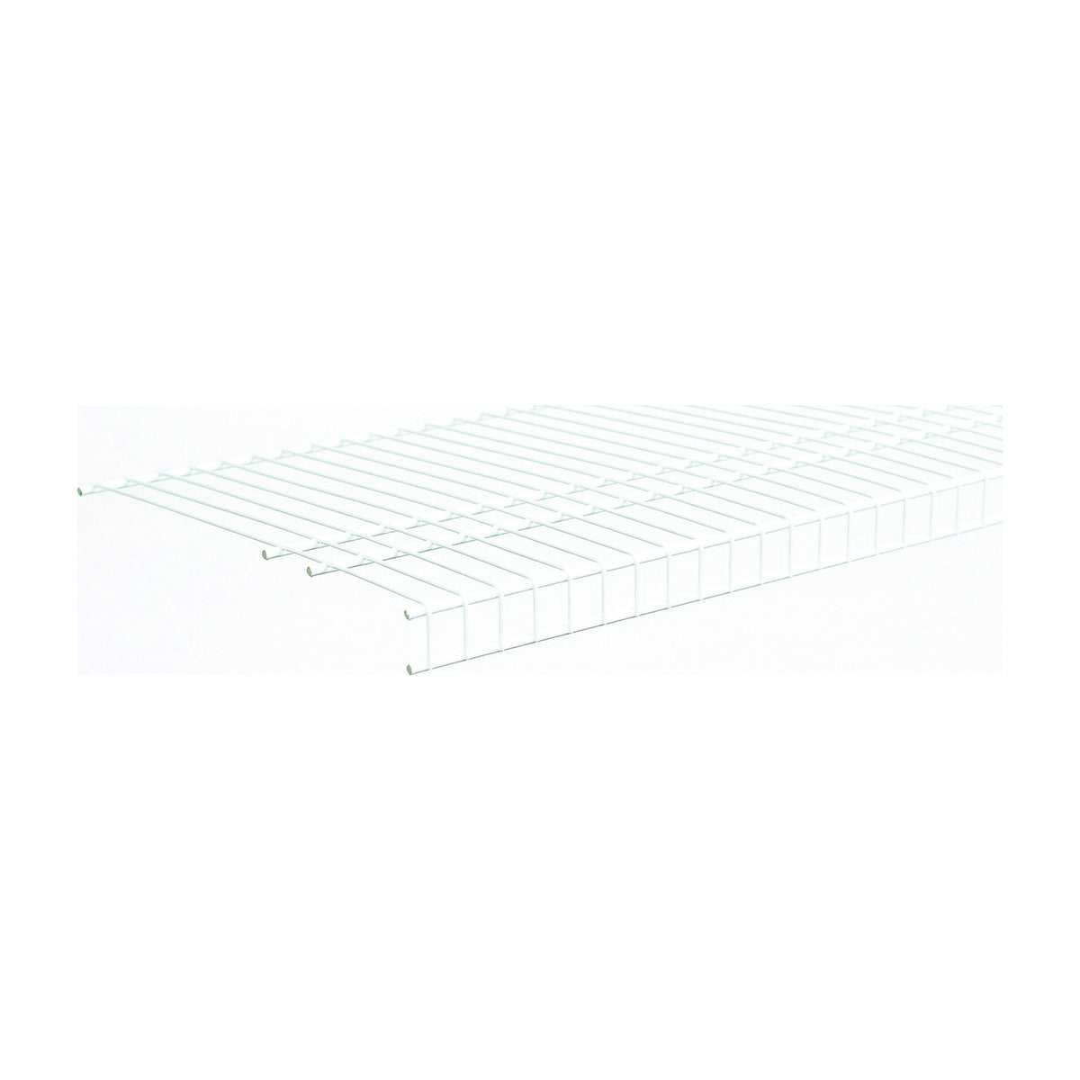 ClosetMaid SuperSlide 4737 Wire Shelf, 100 lb, 1-Level, 16 in L, 144 in W, Steel, White