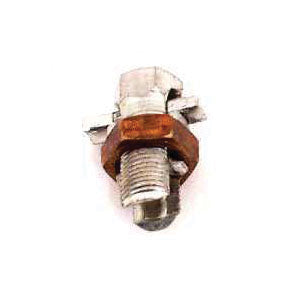 nVent ERICO ESBP8 Split Bolt Connector, #14 to 8 Wire, Silicone Bronze Alloy, Tin-Coated