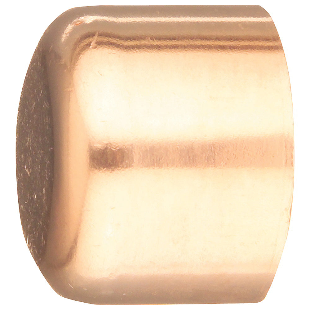 EPC 30626CP Tube Cap, 1/2 in, Sweat, Wrot Copper