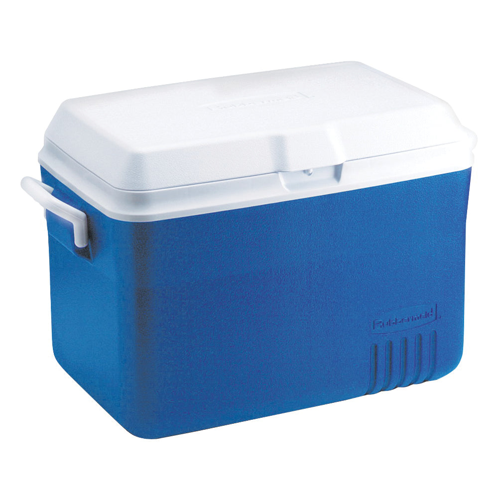 Rubbermaid 2A15-02-MODBL Water Cooler, 50 qt Cooler, Plastic, Modern Blue