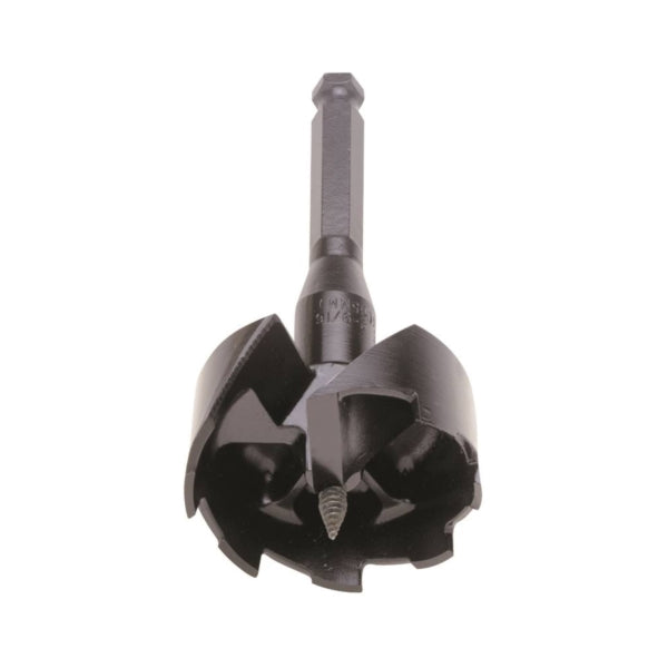 Milwaukee 48-25-2562 Drill Bit, 2-9/16 in Dia, 3-5/8 in OAL, 7/16 in Dia Shank, Hex Shank