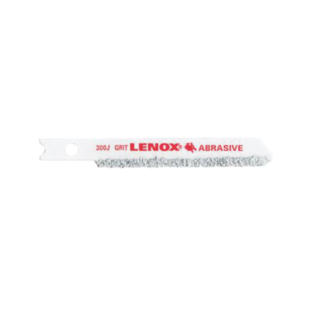 Lenox 20320GT300J Jig Saw Blade, 7/16 in W, 3-1/2 in L, Carbide Cutting Edge