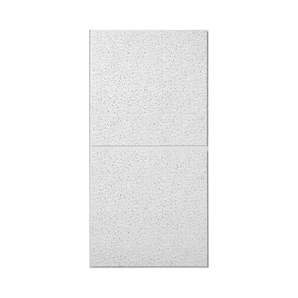 USG RADAR R2742 Ceiling Panel, 4 ft L, 2 ft W, 3/4 in Thick, Fiberboard, White/Beige/Gray