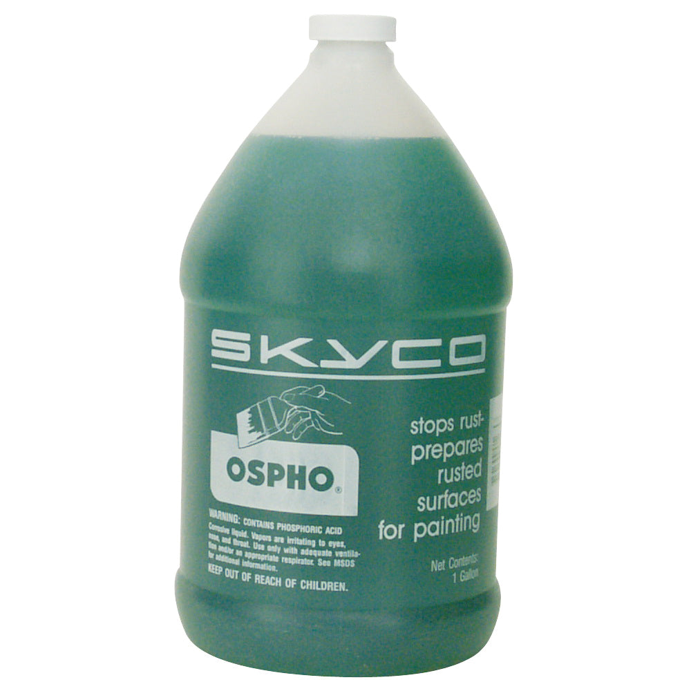 OSPHO GAL Rust Inhibitor, Liquid, Acrid, Green, 1 gal, Jug