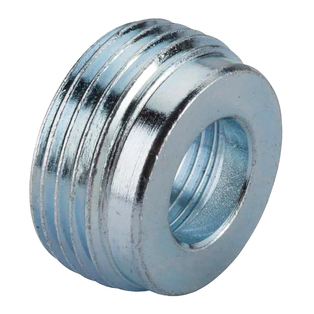 Halex 91321 Reducing Bushing, 3/4 x 1/2 in Thread, Steel