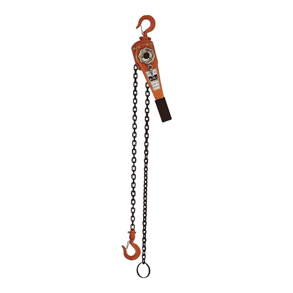AMERICAN POWER PULL 600 Series 615 Chain Puller, 1.5 ton Capacity, 5 ft H Lifting, 15-3/16 in Between Hooks