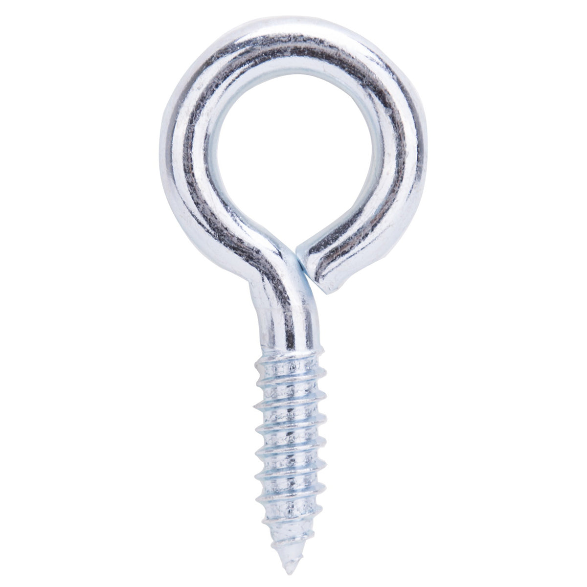 ProSource LR211 Screw Eye, 7.15 mm Dia Wire, 8.5 mm Thread, 1-1/8 in L Thread, 2-5/8 in OAL, 260 lb Working Load, Steel