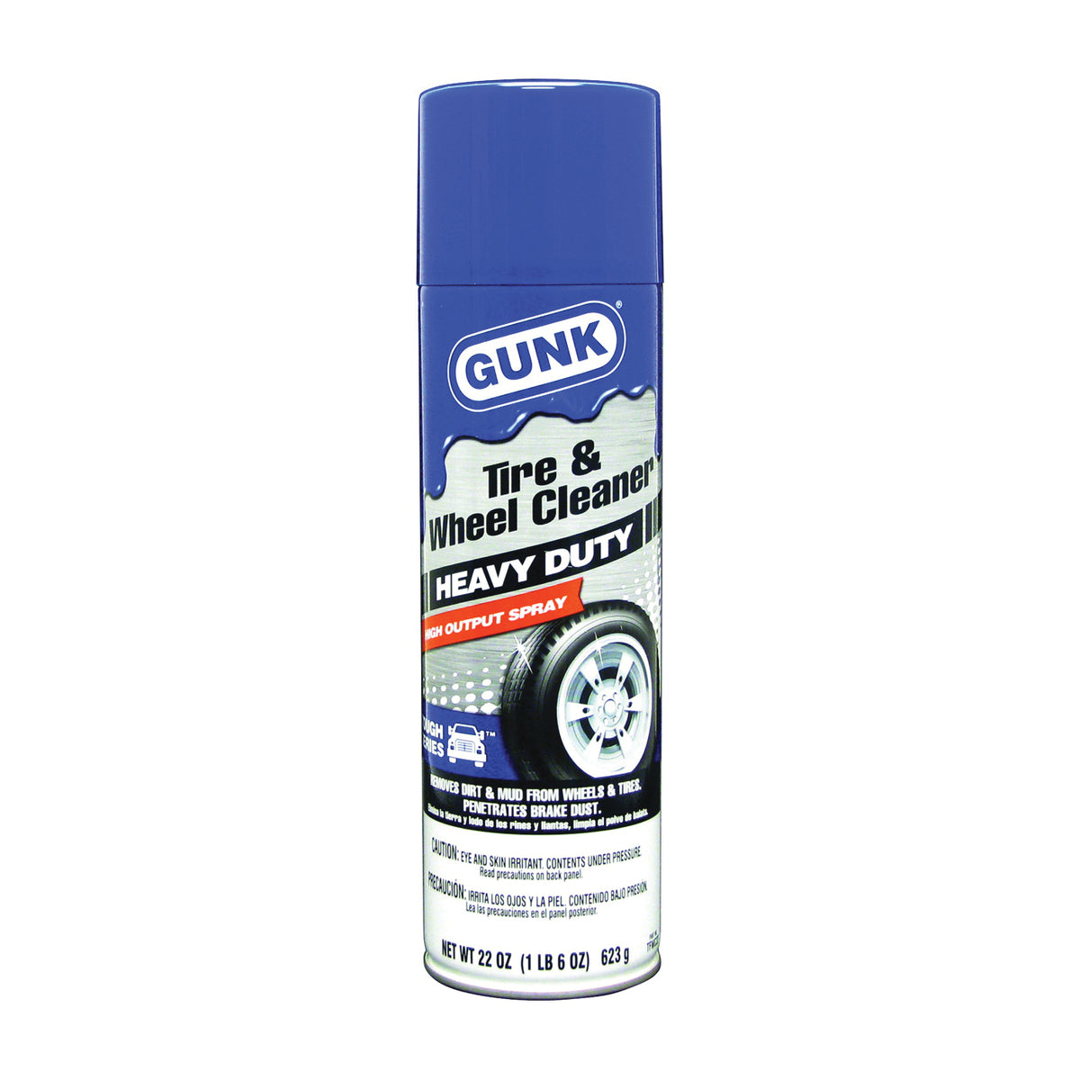 GUNK Tough TFWC22 Truck Tire and Wheel Cleaner, 22 oz, Liquid, Soap