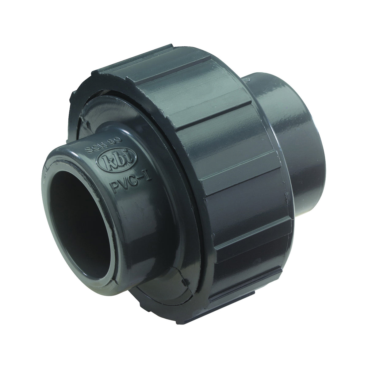 NDS U-2000-S Pipe Union, 2 in, Slip Joint, Gray, SCH 80 Schedule, 150 psi Pressure