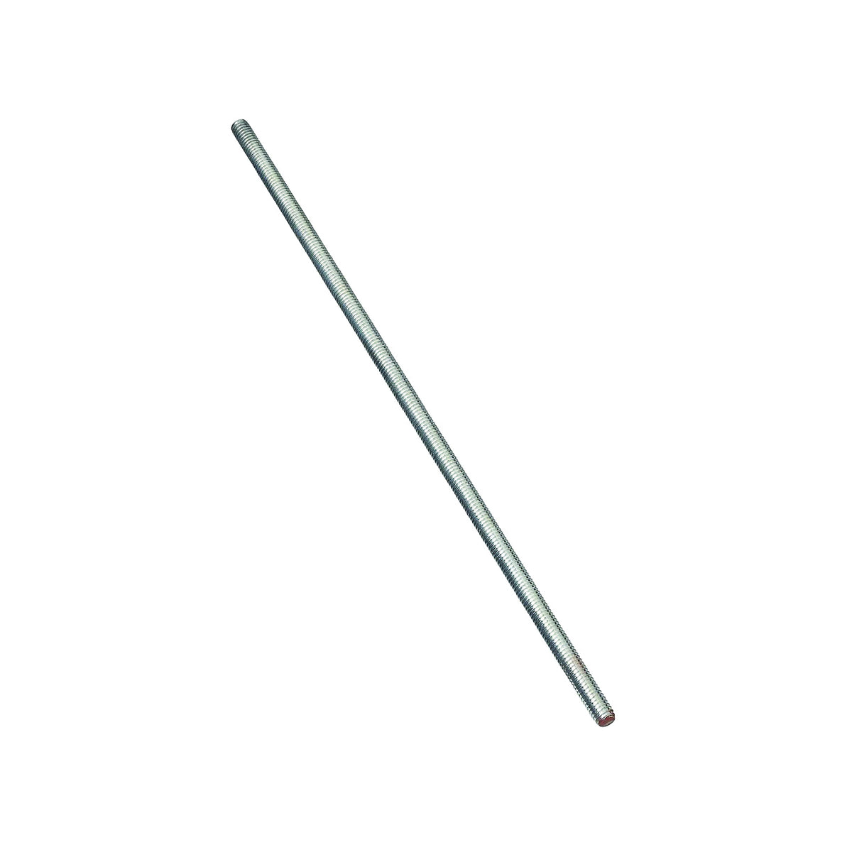 Stanley Hardware N179-598 Threaded Rod, 5/16-18 Thread, 72 in L, A Grade, Steel, Zinc, UNC Thread