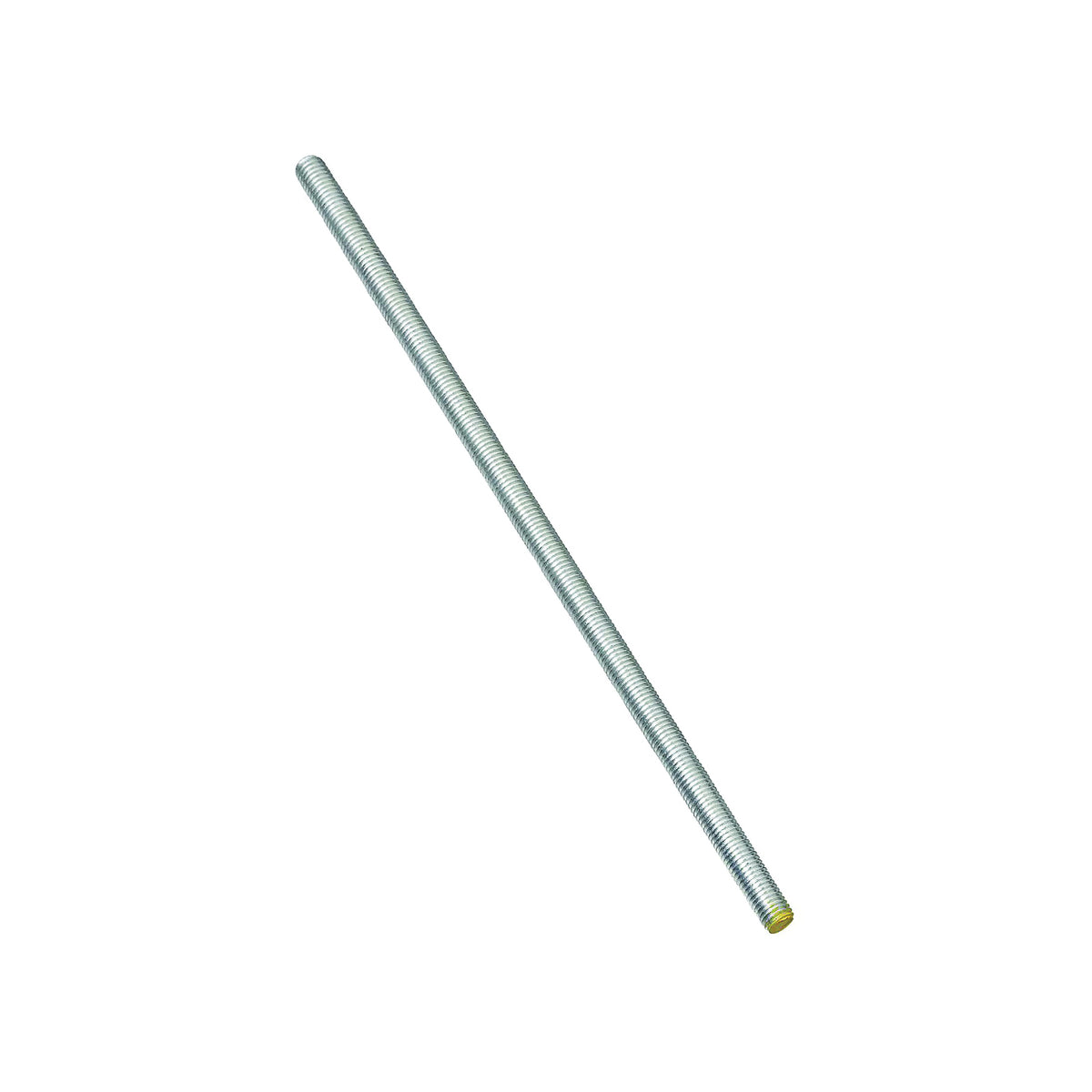 Stanley Hardware N179-606 Threaded Rod, 3/8-16 Thread, 72 in L, A Grade, Steel, Zinc, UNC Thread