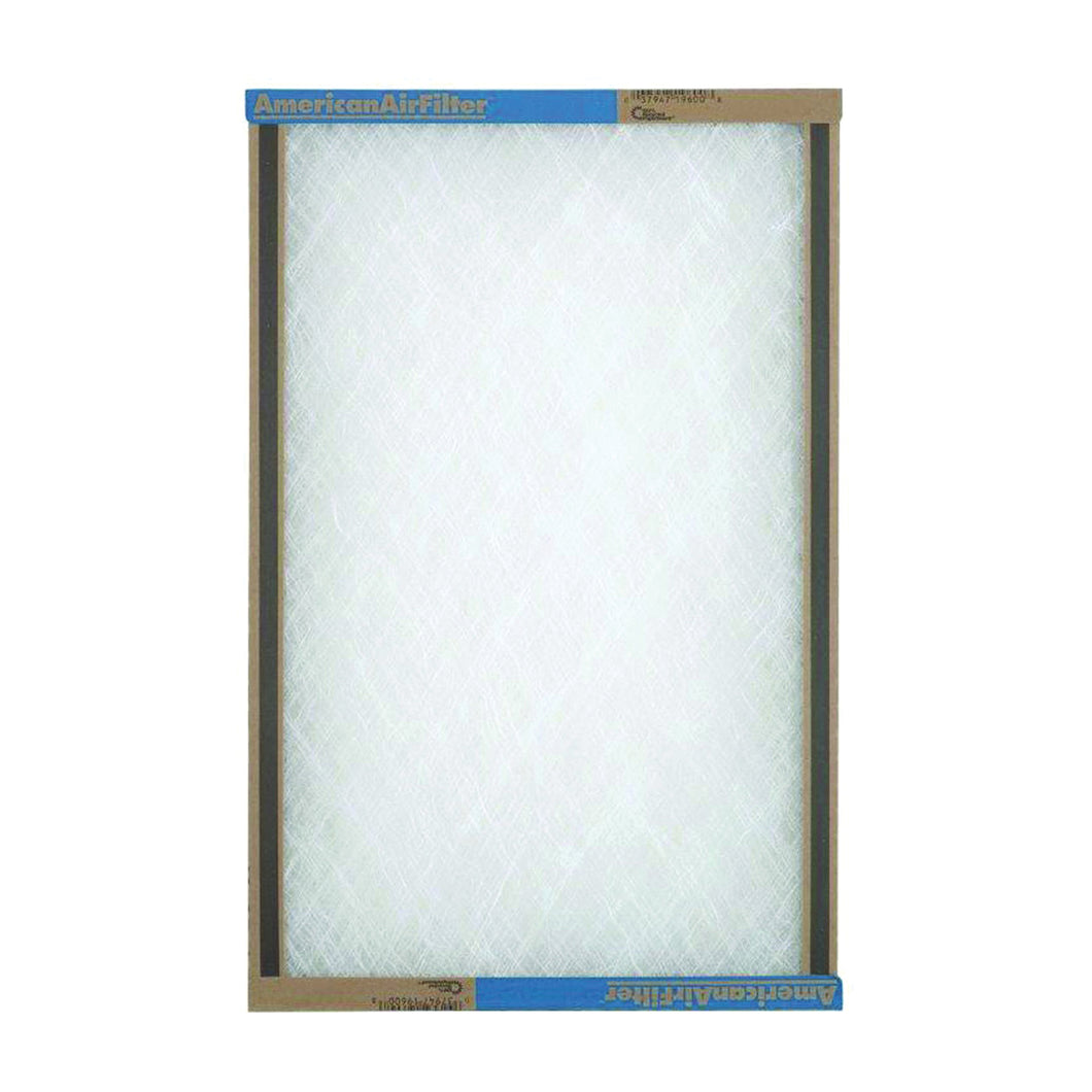 AAF 118201 Panel Filter, 20 in L, 18 in W, Chipboard Frame
