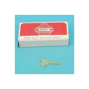 Schlage 35-100-C Key Blank, Nickel, Brass