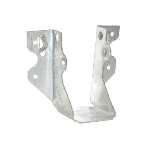 MiTek JUS210-3TZ Slant Joist Hanger, 8-3/8 in H, 2 in D, 4-5/8 in W, 2 in x 10 to 14 in, Steel, Zinc