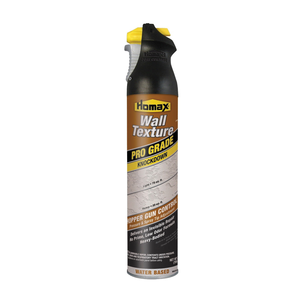 Homax 4565 Wall Texture, Liquid, Solvent, Gray/White, 25 oz Can