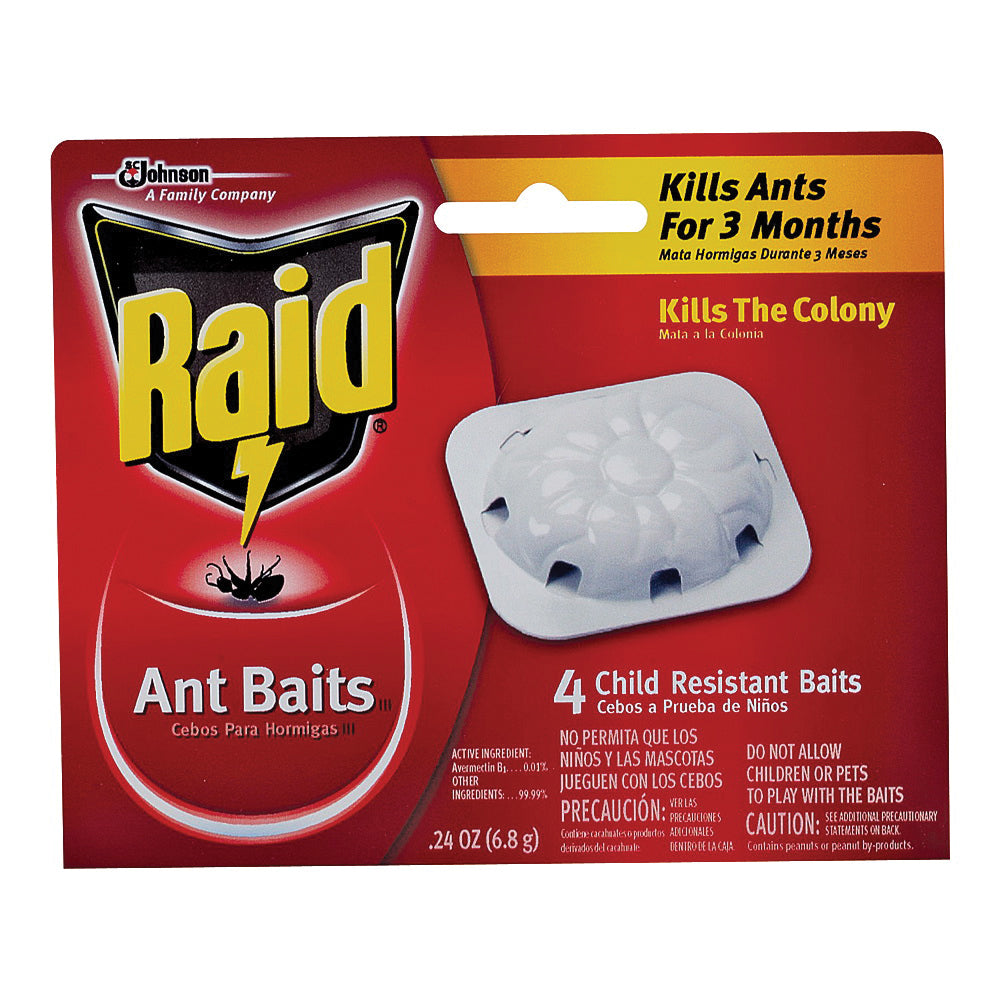 RAID MAX 76746 Ant Bait, Dual Control, Paste, 0.24 oz