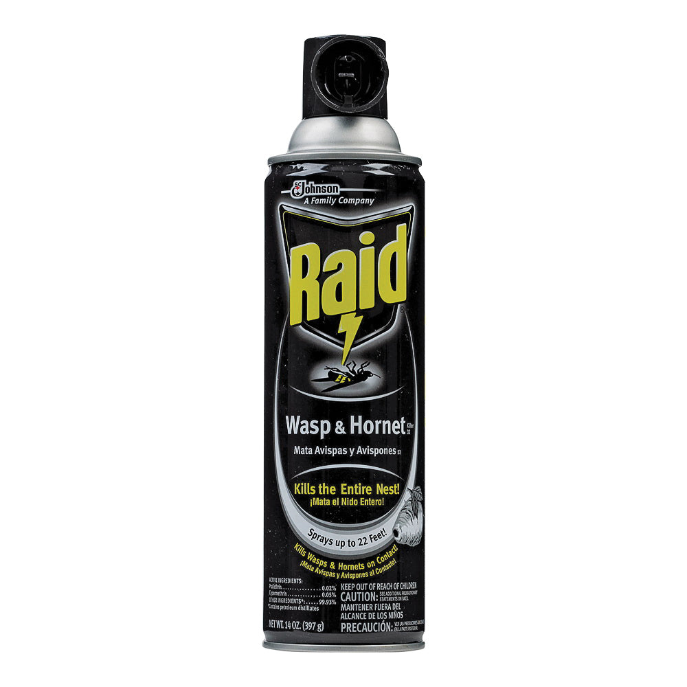 RAID 51367 Wasp and Hornet Killer, Spray Application, 14 oz