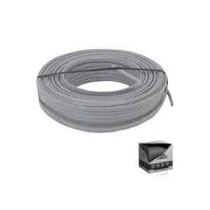 EEC 3981654 Building Wire, 14 AWG Wire, 2 -Conductor, 50 ft L, Copper Conductor, PVC Insulation, Nylon Sheath