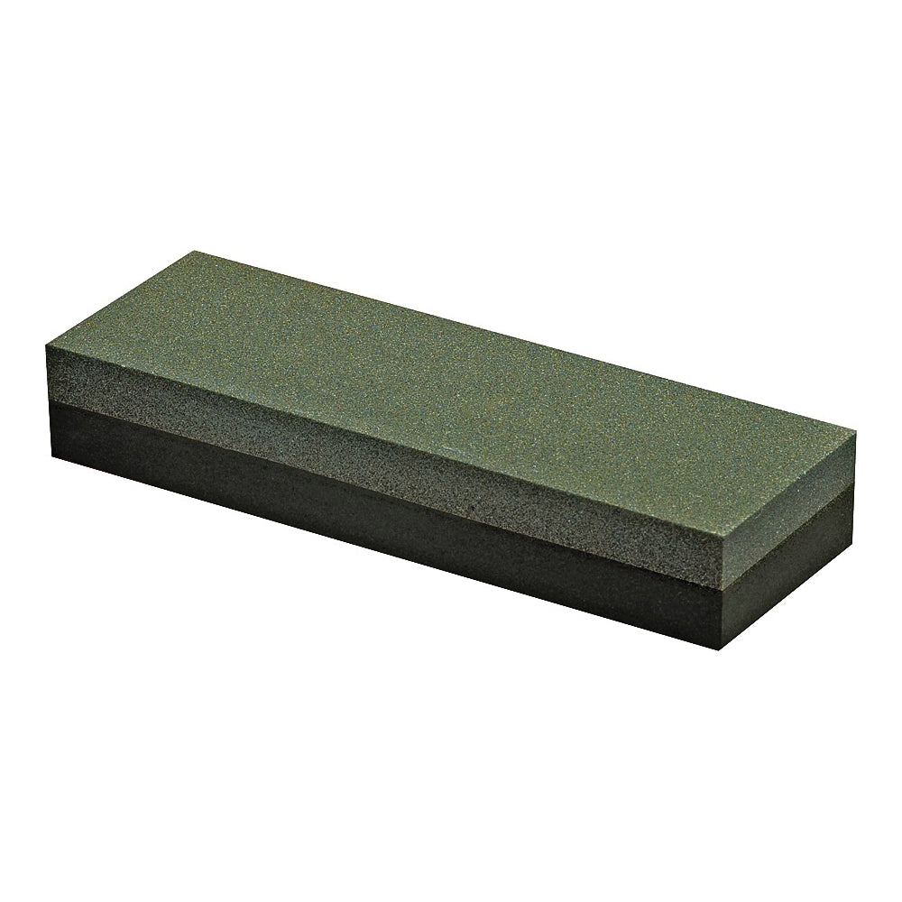 NORTON 85440 Benchstone, 4 in L, 1-3/4 in W, 5/8 in Thick, Coarse/Fine, Silicone Carbide Abrasive