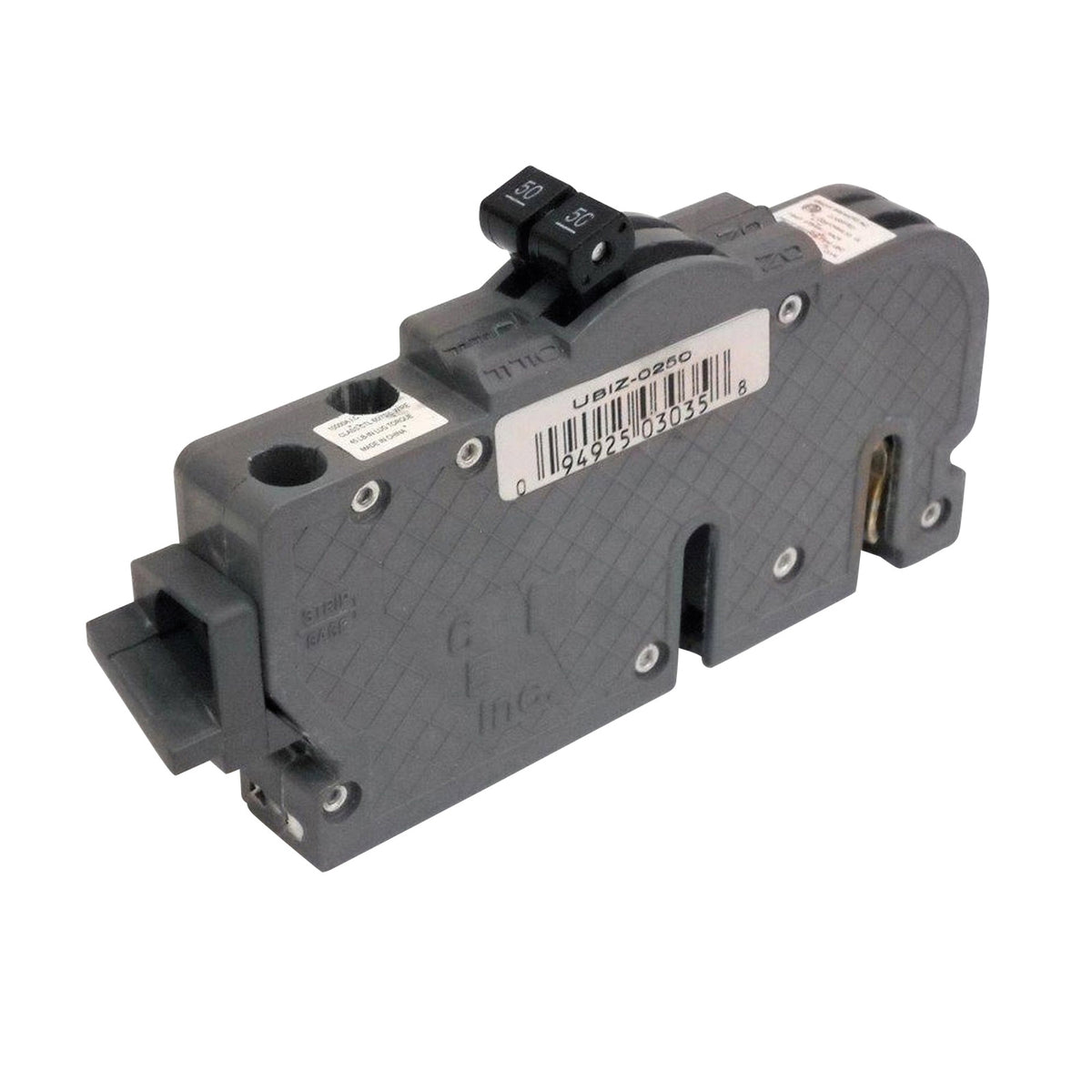Zinsco UBIZ0250 Circuit Breaker, Type UBIZ, 50 A, 2 -Pole, 120/240 V, Standard Trip, Plug Mounting