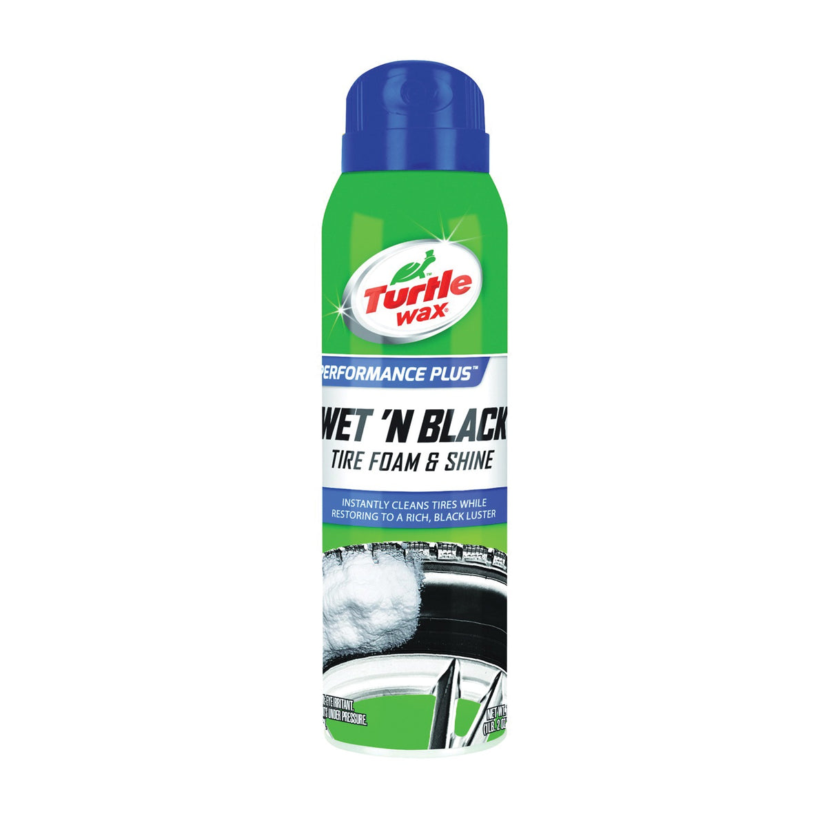 Turtle Wax T49R1 Tire Foam and Shine, 18 oz, Liquid, Slight Ammonia