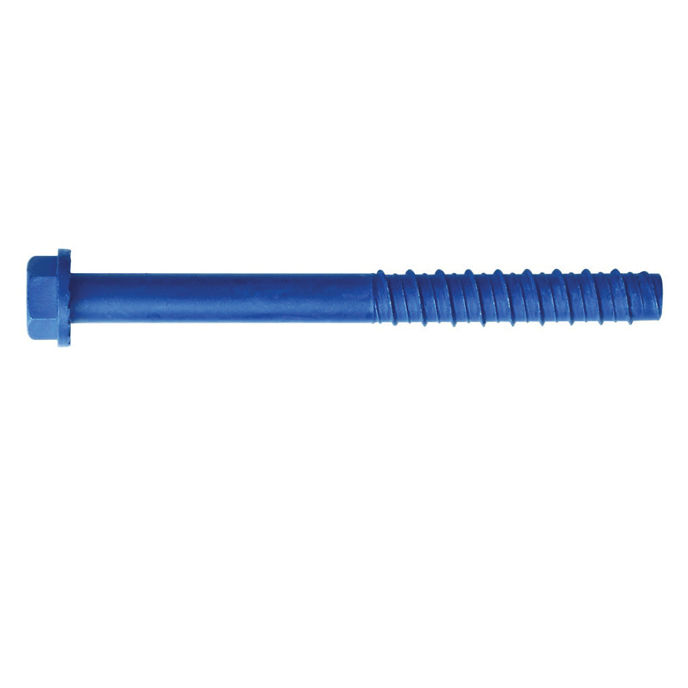 Buildex Tapcon 50426 Screw Anchor, Hex Drive, Steel, Metallic