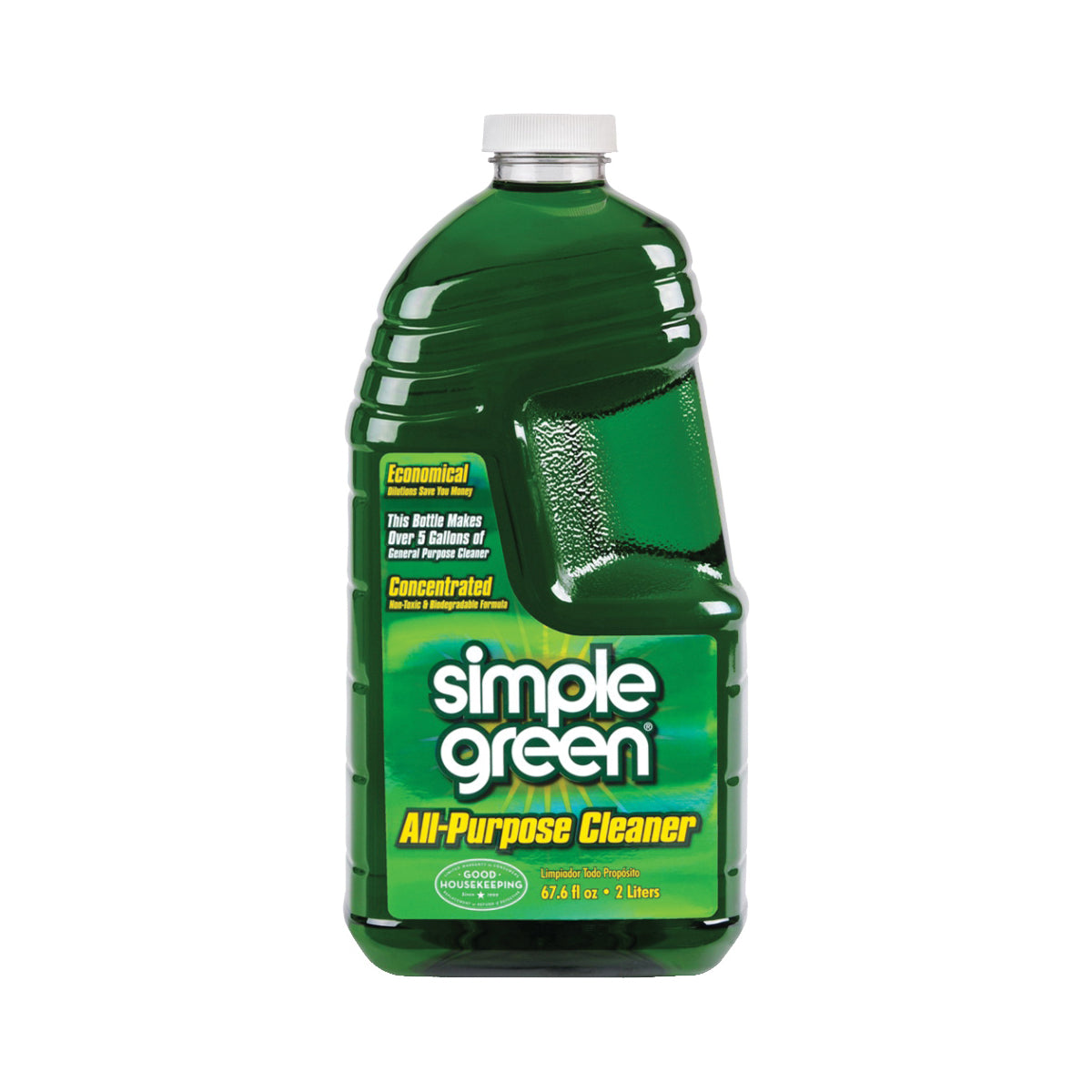 Simple Green 2710000613014 All-Purpose Cleaner, 67 oz Bottle, Liquid, Sassafras, Green