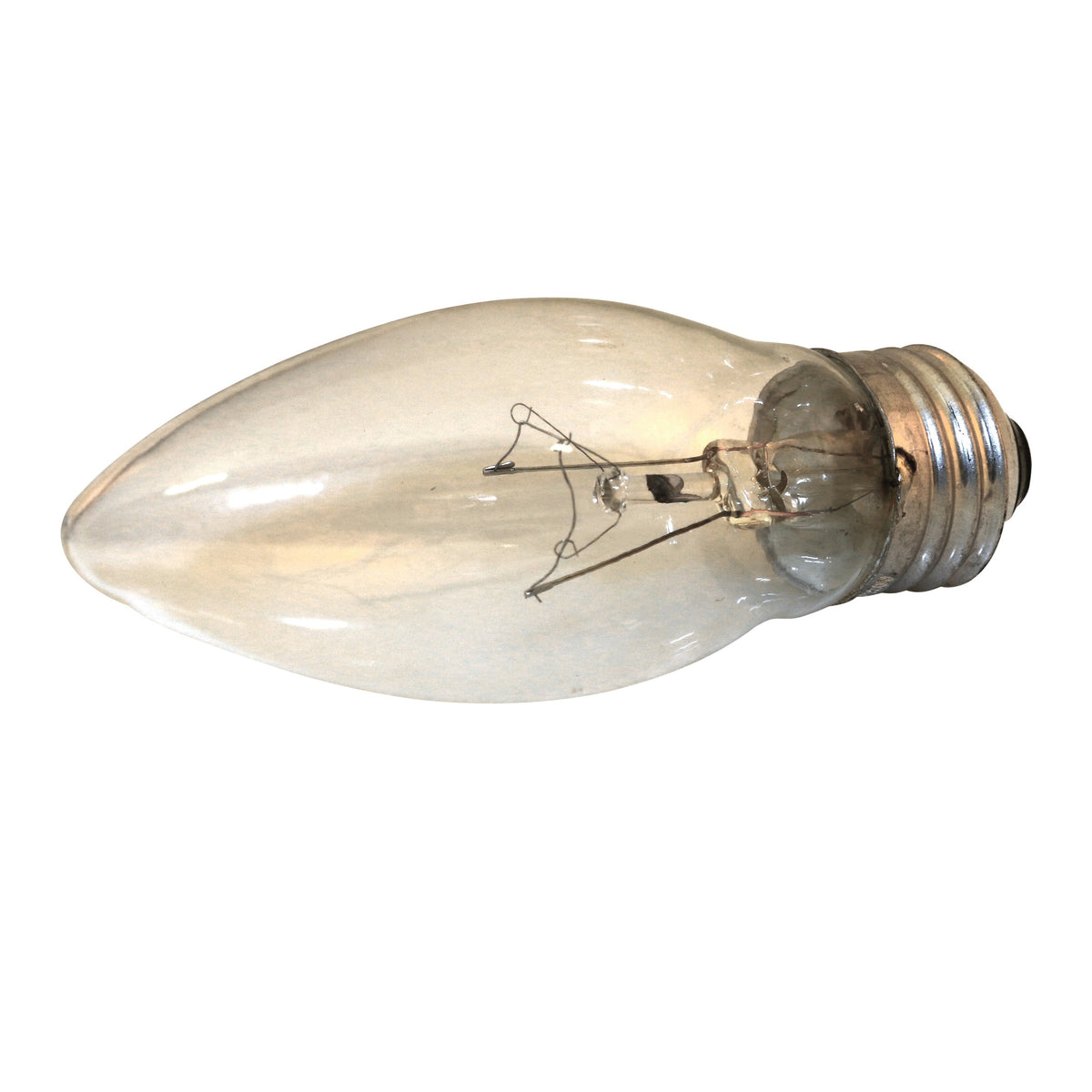 Sylvania 13367 Incandescent Bulb, 40 W, B13 Lamp, Medium E26 Lamp Base, 455 Lumens, 2850 K Color Temp