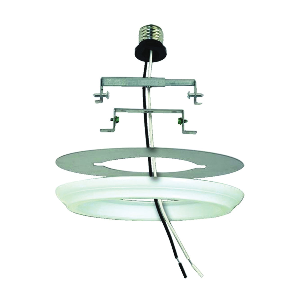 Westinghouse 0101100 Recessed Light Converter, Plastic, White