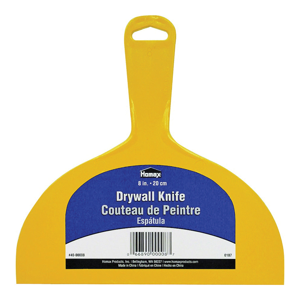 Homax 40-00008 Knife, 8 in W Blade, Polystyrene Blade, Taping Blade