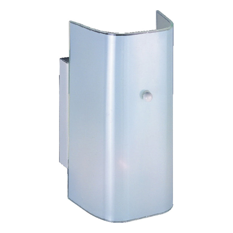 Boston Harbor V89WH01-4411H Wall Light Fixture, 75 W, 1-Lamp, A19 or CFL Lamp, Steel Fixture, White Fixture