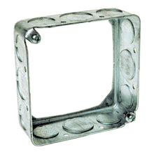 Load image into Gallery viewer, Orbit 4SB-50/75-EXT Extension Ring, 1-1/2 in L, 4 in W, 12 -Knockout, Steel, Galvanized
