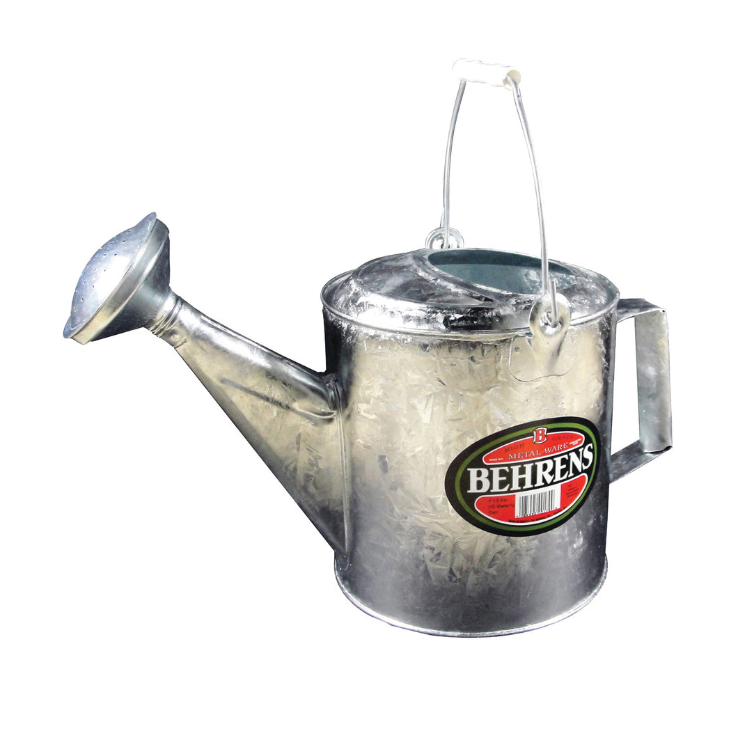 Behrens 206 Watering Can, 1.5 gal Can, Galvanized Steel
