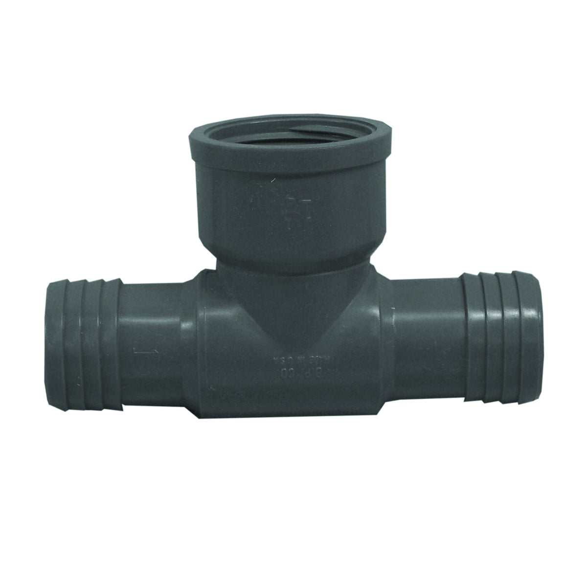 GENOVA 351454 Pipe Tee, 1-1/4 in, Insert x Insert x FIP, Polypropylene/PVC