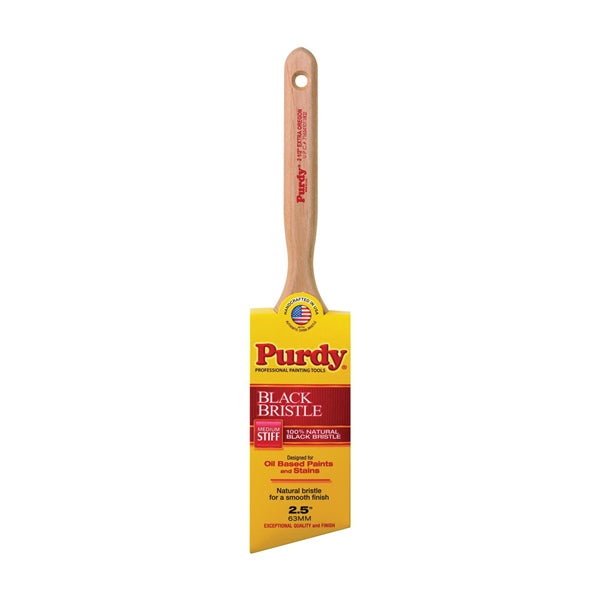 Purdy Black Bristle Extra Oregon 116025 Trim Brush, China Bristle, Fluted Handle