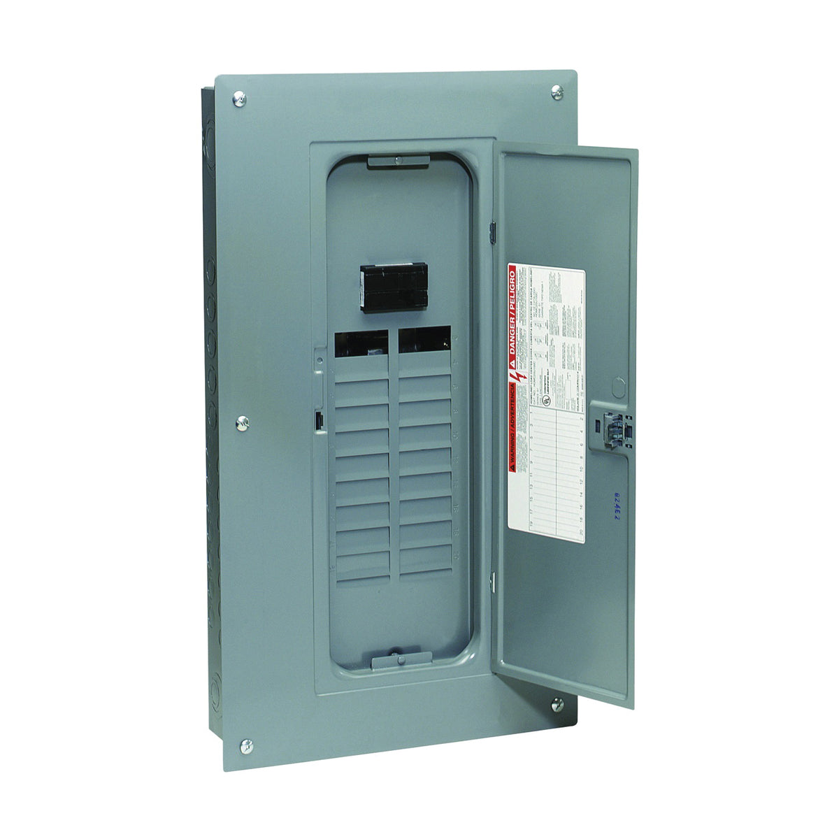 Square D HOM2040M100PC Load Center, 40 -Pole, 100 A, 20 -Space, Plug-On Neutral, NEMA 1 Enclosure