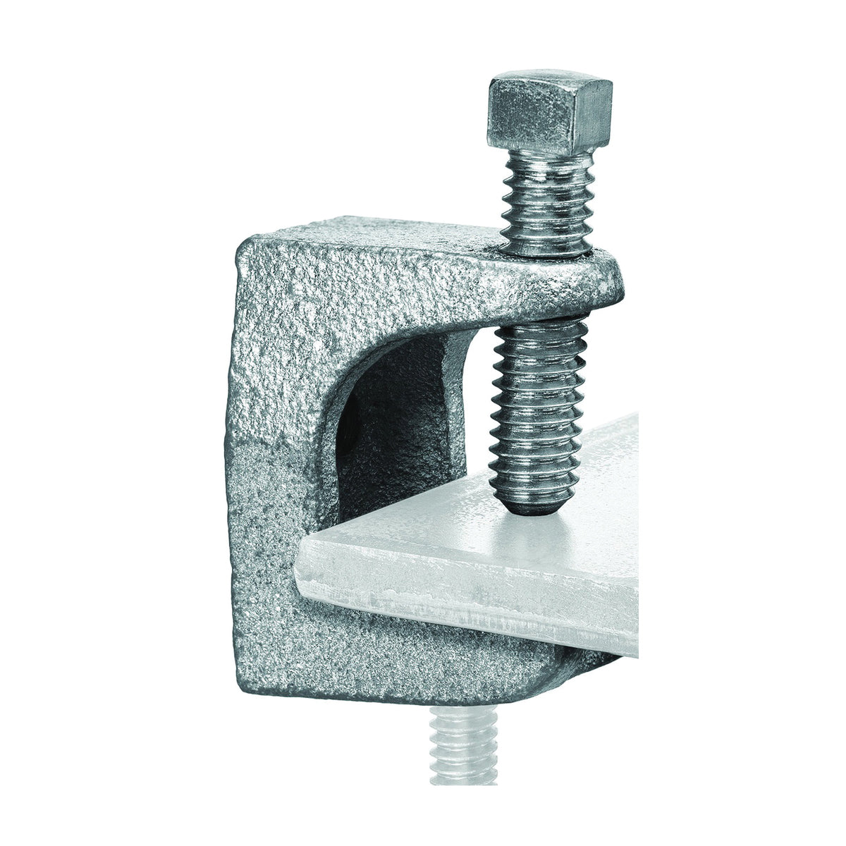 SuperStrut Z503-5 Beam Clamp, Iron, Silver, Electro-Plated