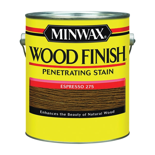 Minwax Wood Finish 711500000 Wood Stain, Espresso, Liquid, 1 gal, Can
