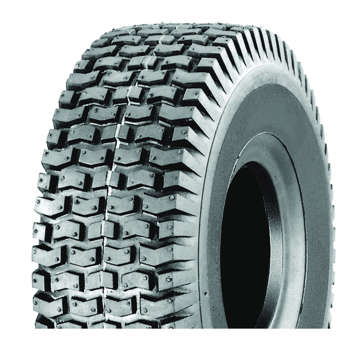 MARTIN Wheel 506-2TR-I Turf Rider Tire, Tubeless, For: 6 x 3-1/4 in Rim Lawnmowers and Tractors