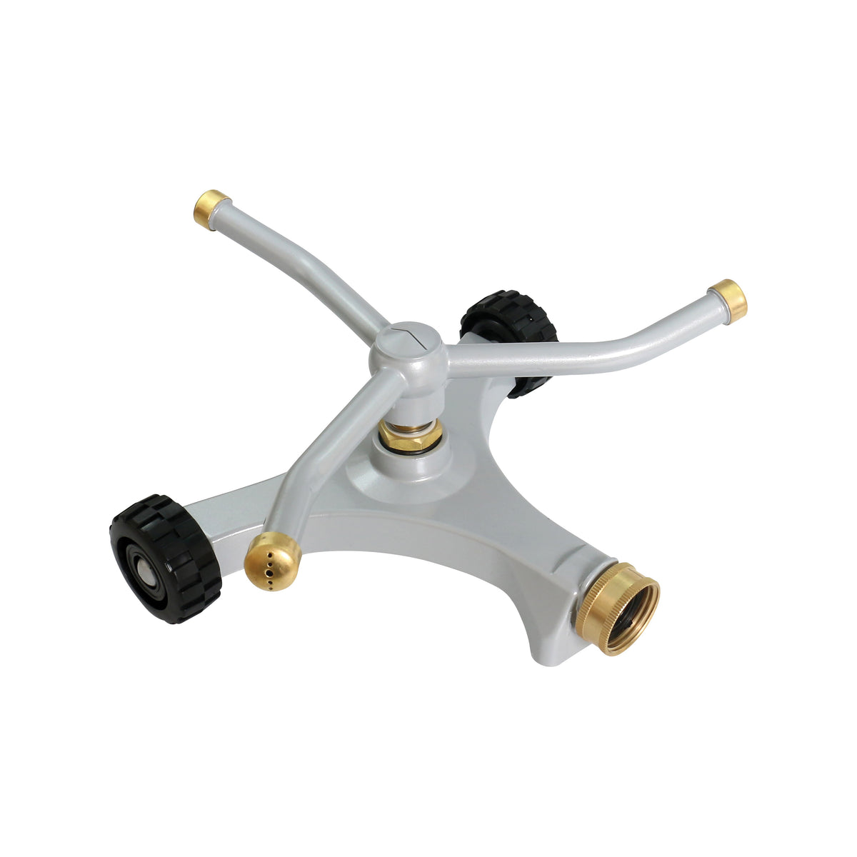 Landscapers Select YM133A Lawn Sprinkler, Female, Round, Zinc