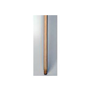 SUPREME ENTERPRISE LA140S Broom Handle, 15/16 in Dia, 48 in L, Threaded, Wood