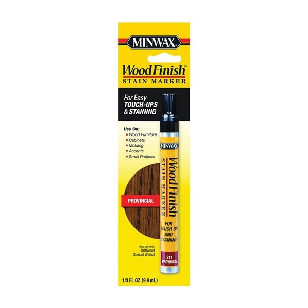 Minwax Wood Finish 63482000 Stain Marker, Provincial, Liquid, 0.33 oz